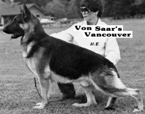 CH (CAN) Von Saar's Vancouver